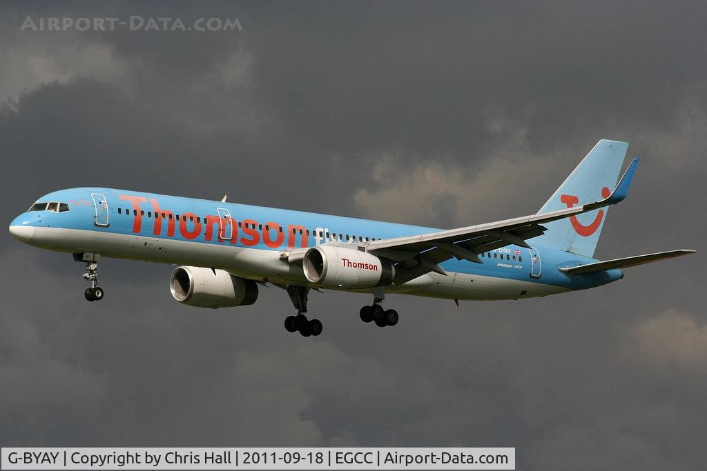 G-BYAY, 1999 Boeing 757-204 C/N 28836, Thomson