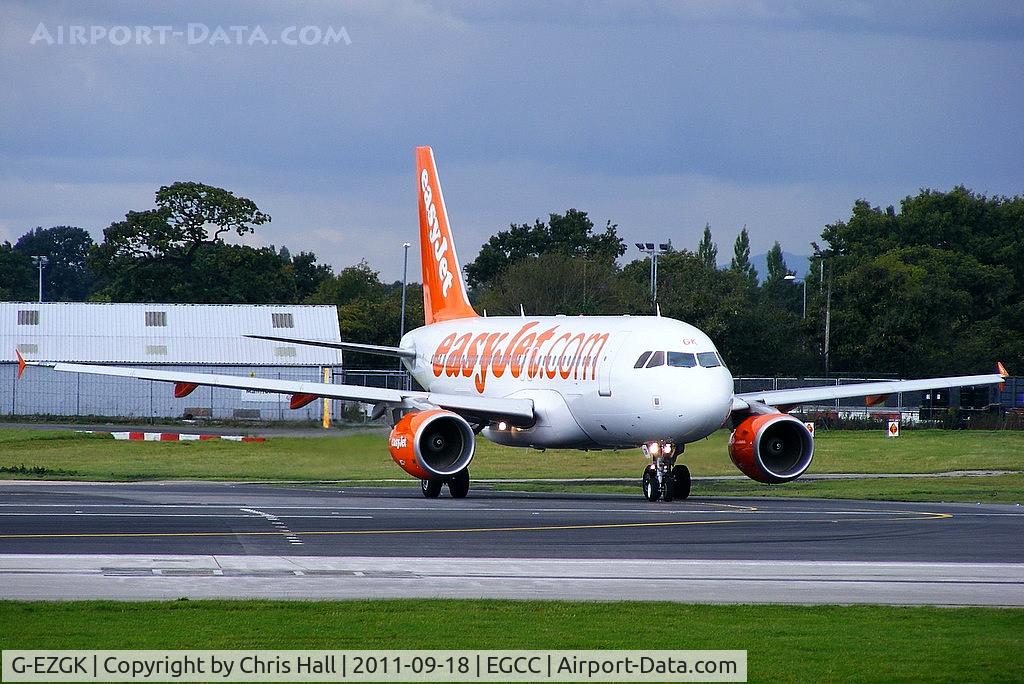 G-EZGK, 2011 Airbus A319-111 C/N 4717, easyJet