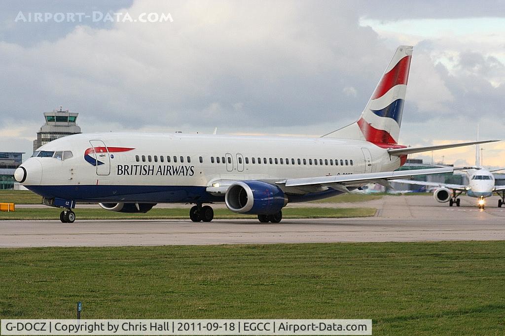 G-DOCZ, 1993 Boeing 737-436 C/N 25858, British Airways