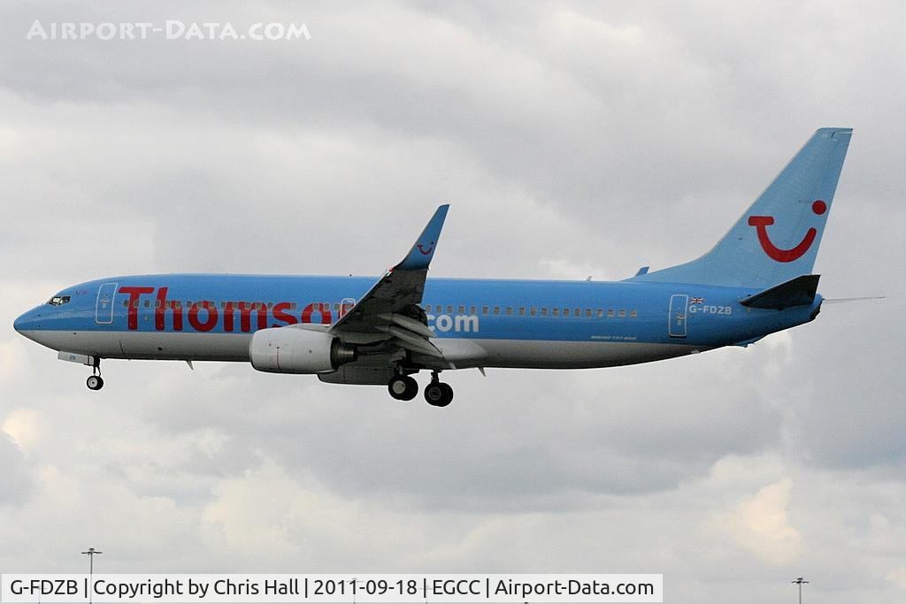 G-FDZB, 2007 Boeing 737-8K5 C/N 35131, Thomson