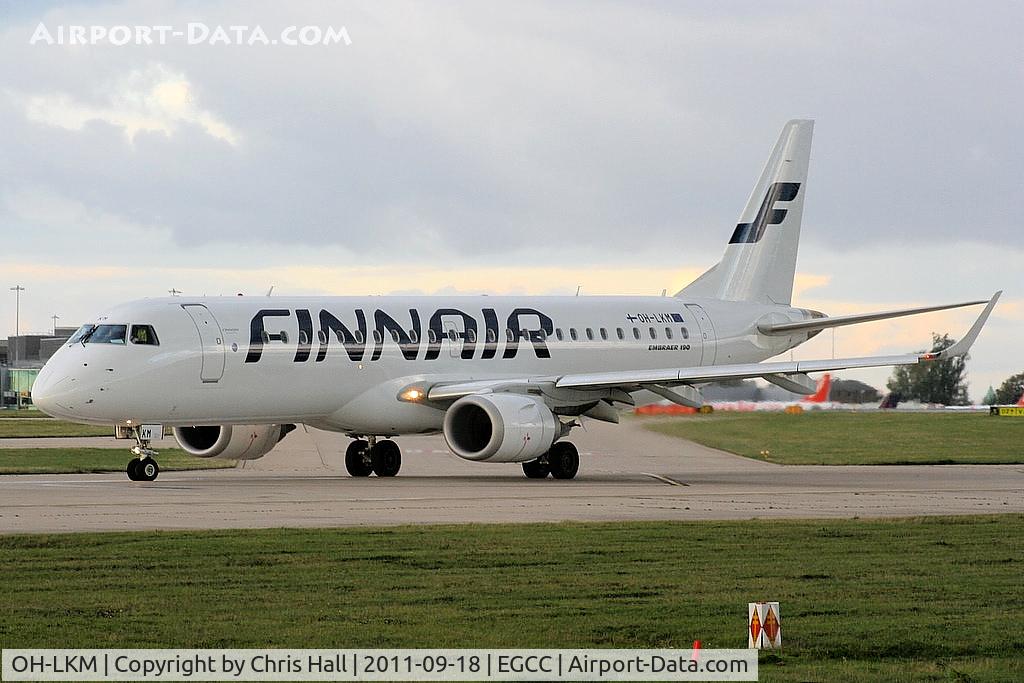 OH-LKM, 2008 Embraer 190LR (ERJ-190-100LR) C/N 19000160, Finnair