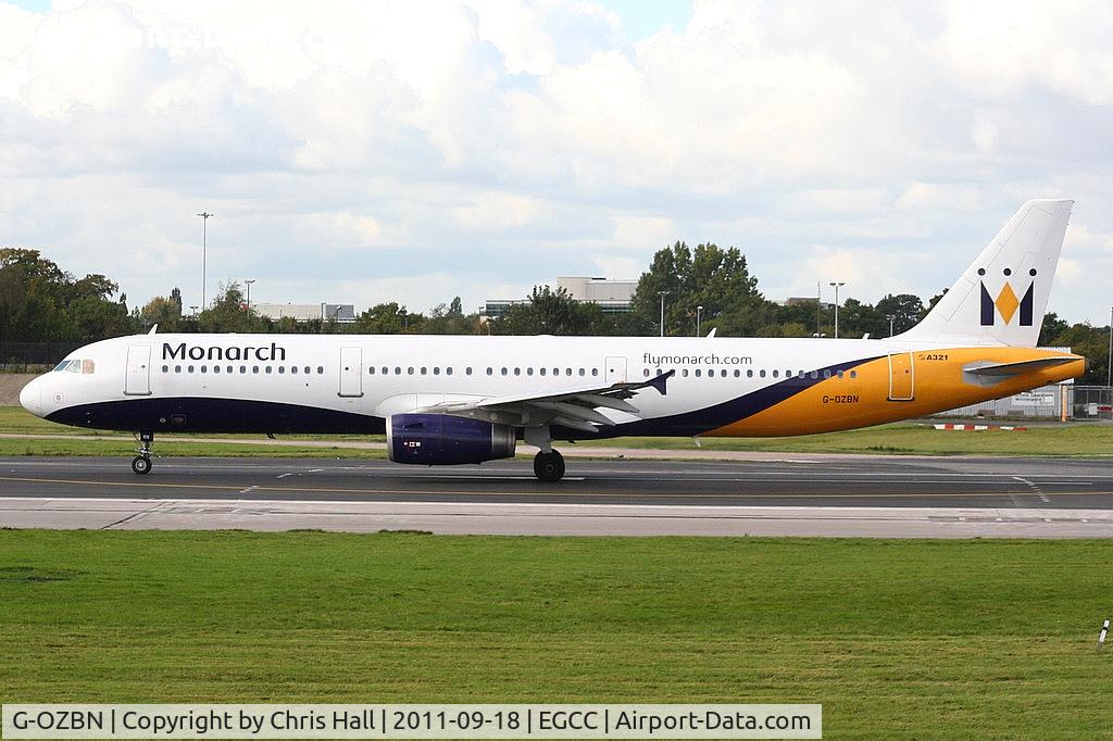 G-OZBN, 1999 Airbus A321-231 C/N 1153, Monarch