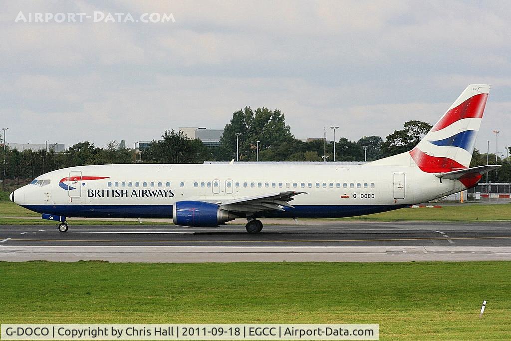 G-DOCO, 1992 Boeing 737-436 C/N 25849, British Airways