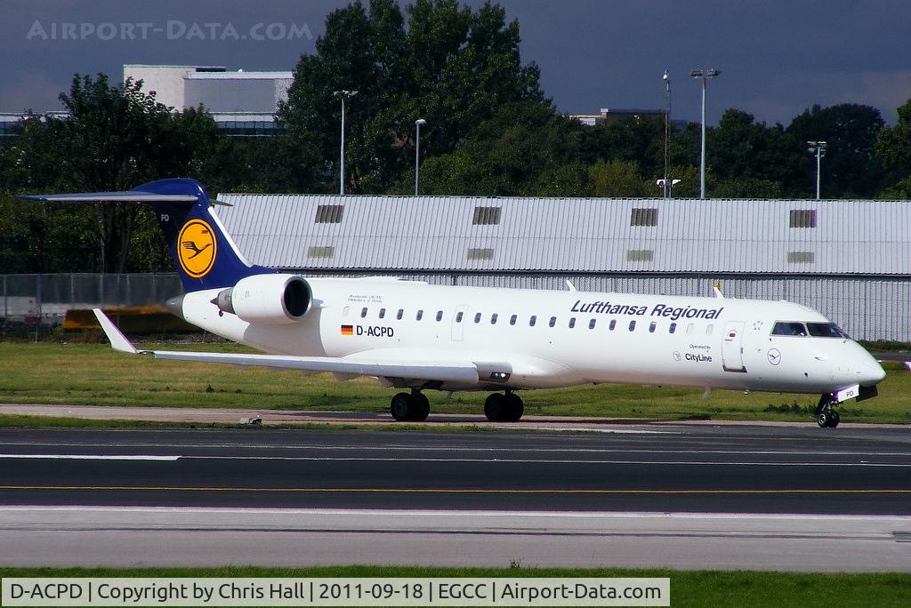 D-ACPD, 2001 Canadair CRJ-701ER (CL-600-2C10) Regional Jet C/N 10015, Lufthansa Regional