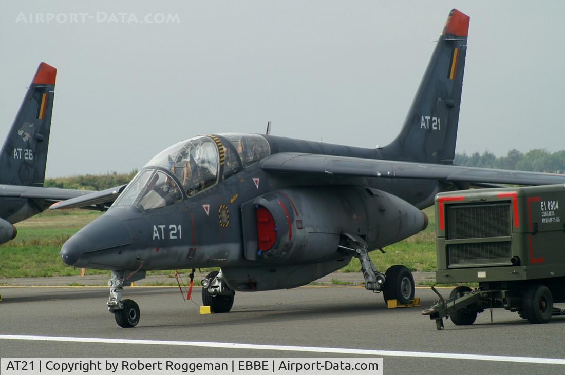 AT21, Dassault-Dornier Alpha Jet 1B C/N B21/1080, European Trainers Meet 2005.No Wolfshead.