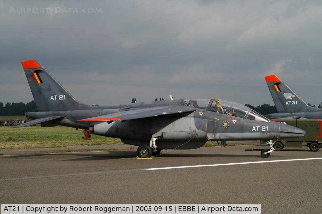 AT21, Dassault-Dornier Alpha Jet 1B C/N B21/1080, European Trainers Meet 2005