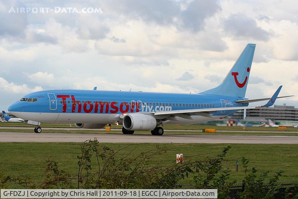 G-FDZJ, 2007 Boeing 737-8K5 C/N 34690, Thomson