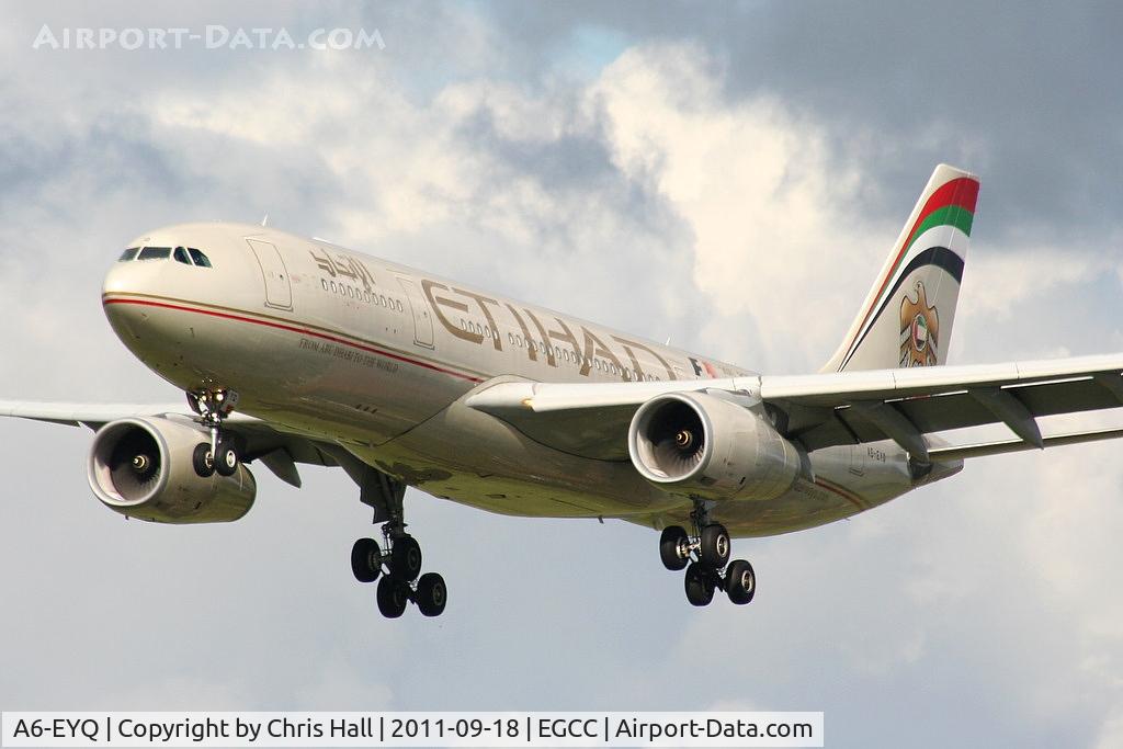 A6-EYQ, 2007 Airbus A330-243 C/N 868, Etihad