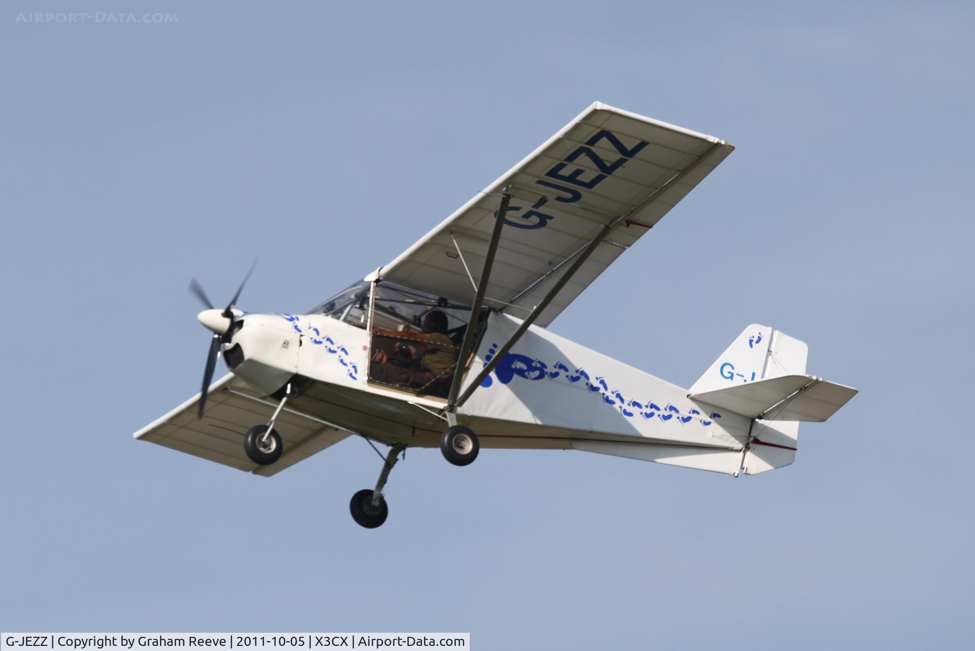 G-JEZZ, 2004 Skyranger 582(1) C/N BMAA/HB/368, Just taken off from Northrepps.