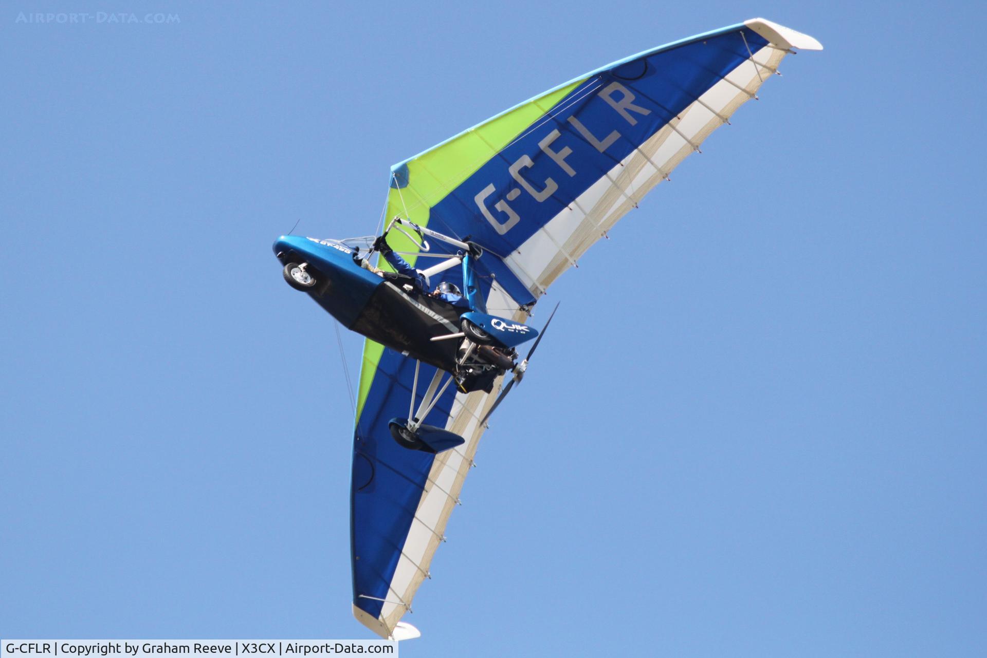 G-CFLR, P&M Aviation Quik GT450 C/N 8409, Just taken off from Northrepps.