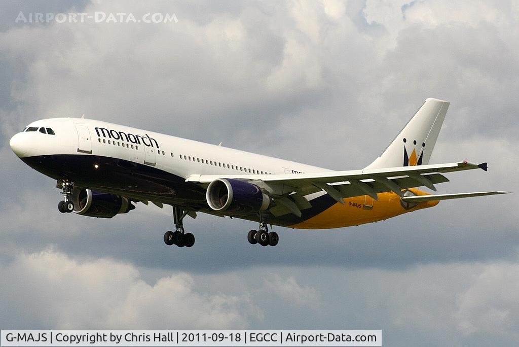 G-MAJS, 1991 Airbus A300B4-605R C/N 604, Monarch