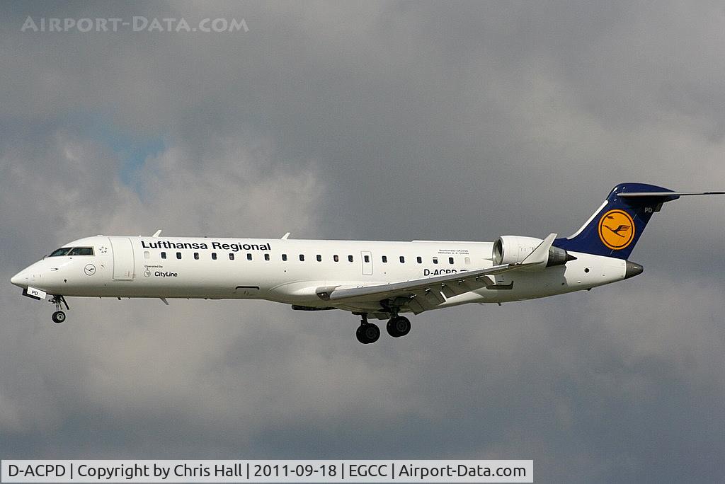 D-ACPD, 2001 Canadair CRJ-701ER (CL-600-2C10) Regional Jet C/N 10015, Lufthansa Regional