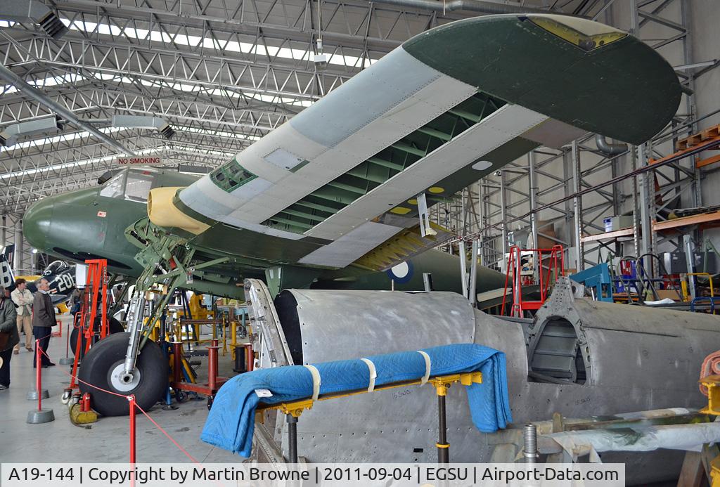A19-144, Bristol 156 Beaufighter Mk. XI C/N Not found A19-144, SHOT AT DUXFORD