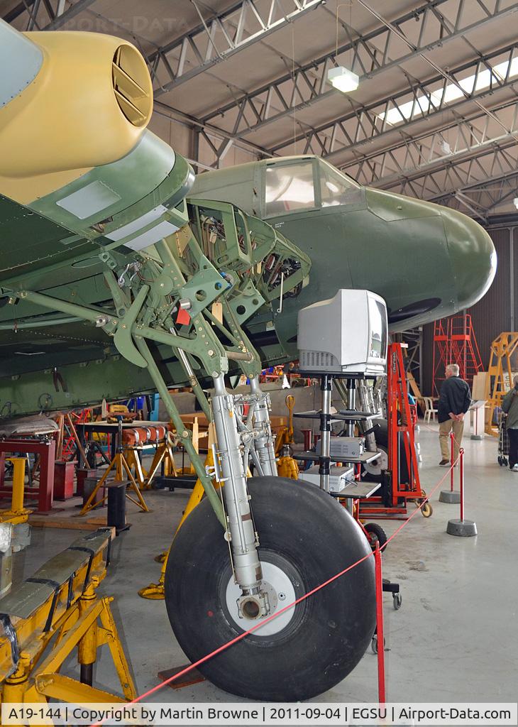 A19-144, Bristol 156 Beaufighter Mk. XI C/N Not found A19-144, SHOT AT DUXFORD