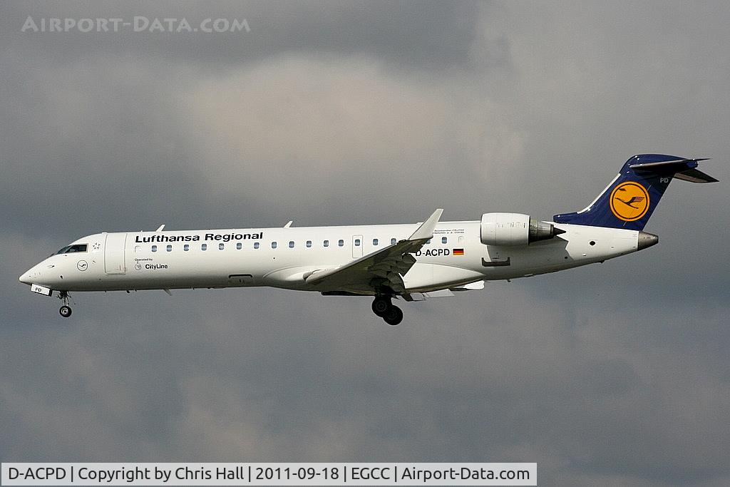 D-ACPD, 2001 Canadair CRJ-701ER (CL-600-2C10) Regional Jet C/N 10015, Lufthansa Regional