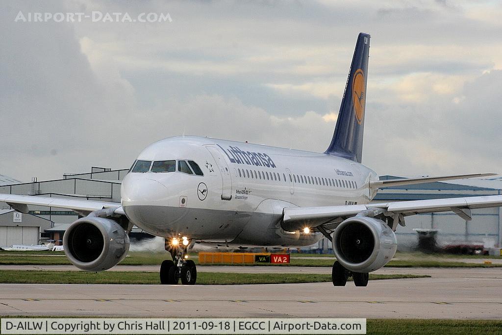 D-AILW, 1998 Airbus A319-114 C/N 853, Lufthansa