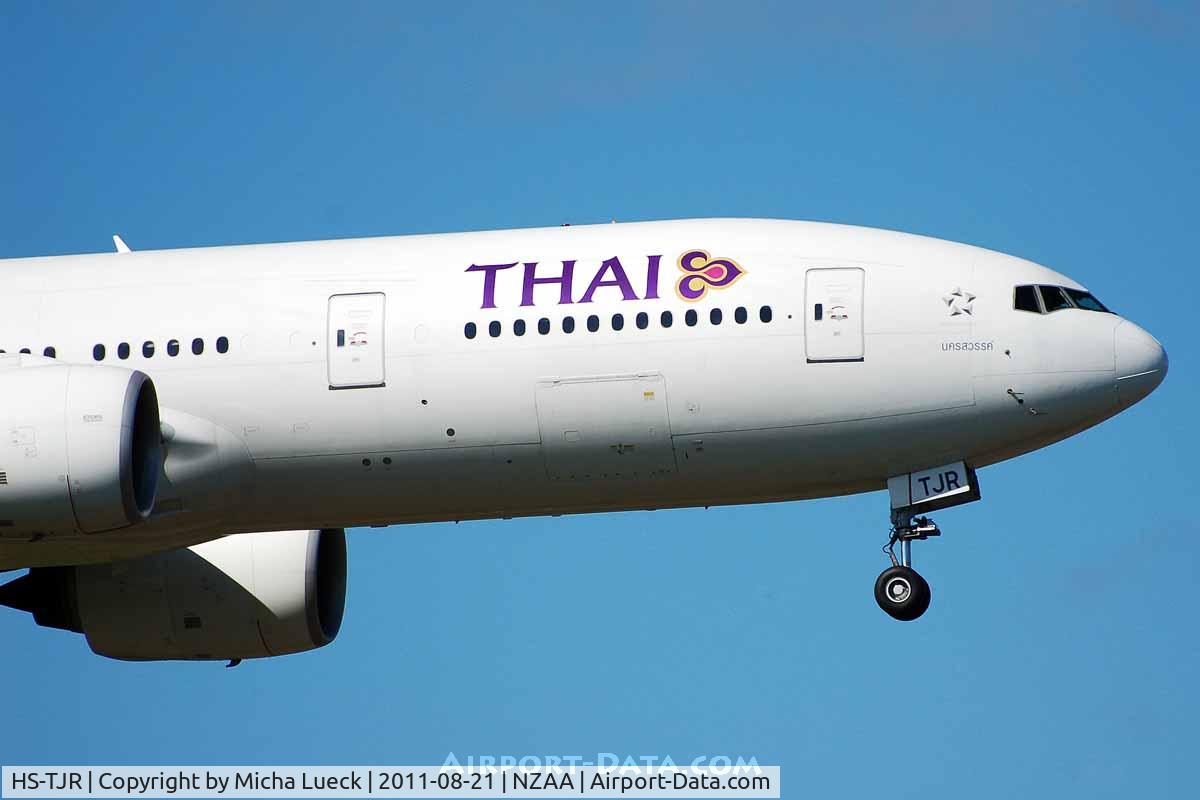 HS-TJR, 2006 Boeing 777-2D7/ER C/N 34586/588, At Auckland