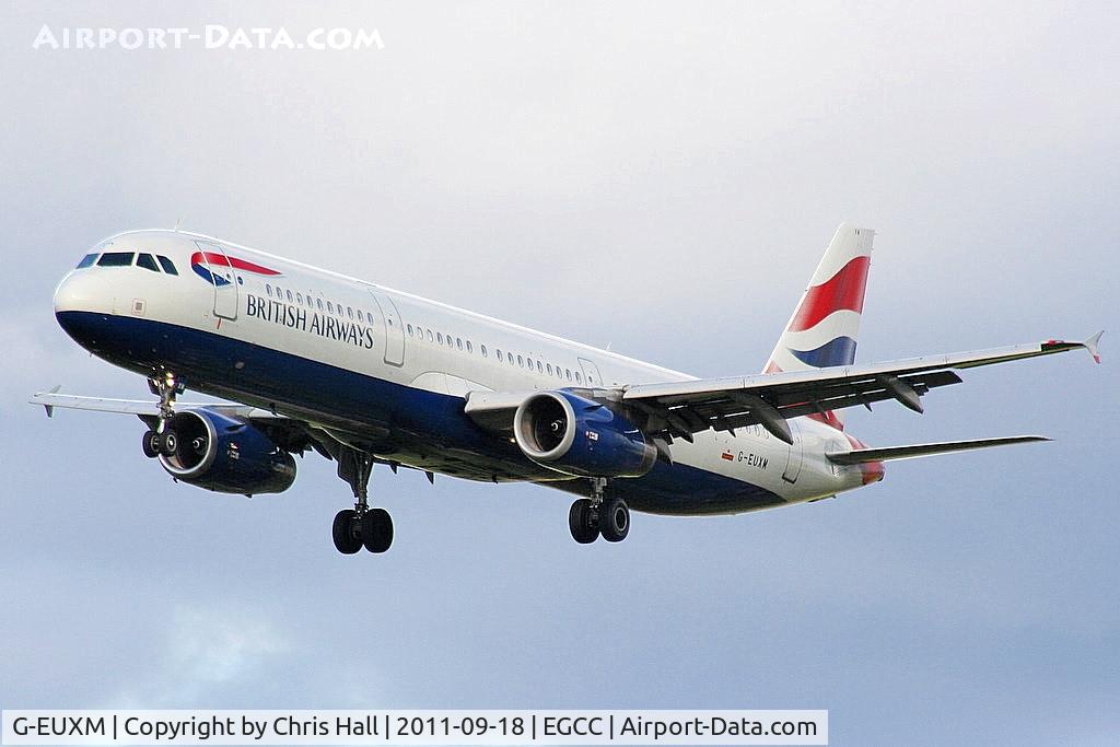 G-EUXM, 2007 Airbus A321-231 C/N 3290, British Airways