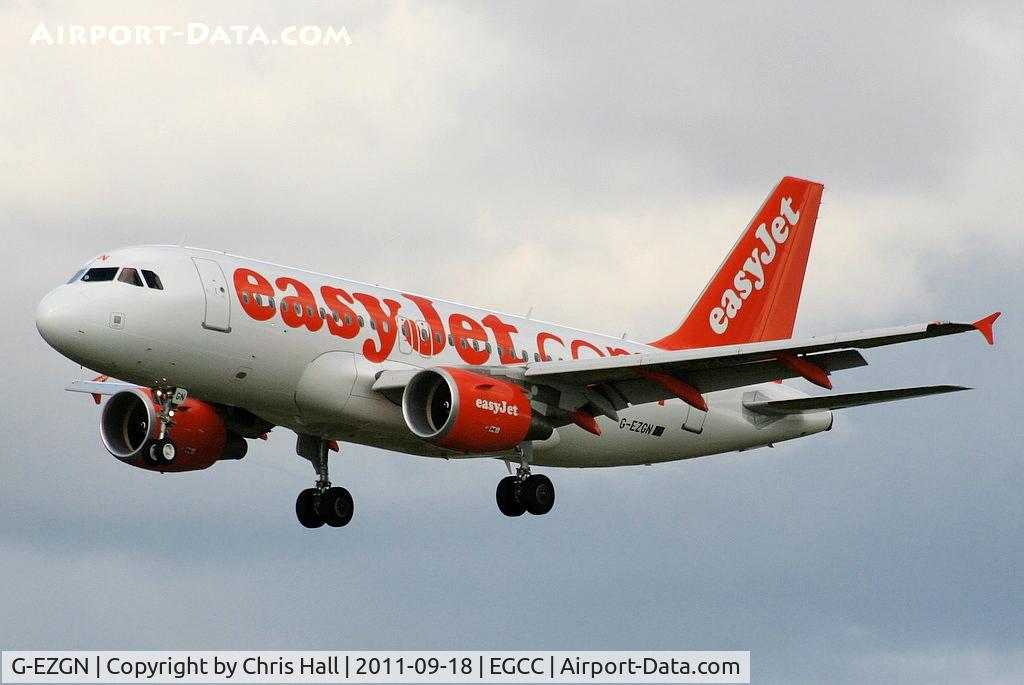 G-EZGN, 2011 Airbus A319-111 C/N 4781, easyJet