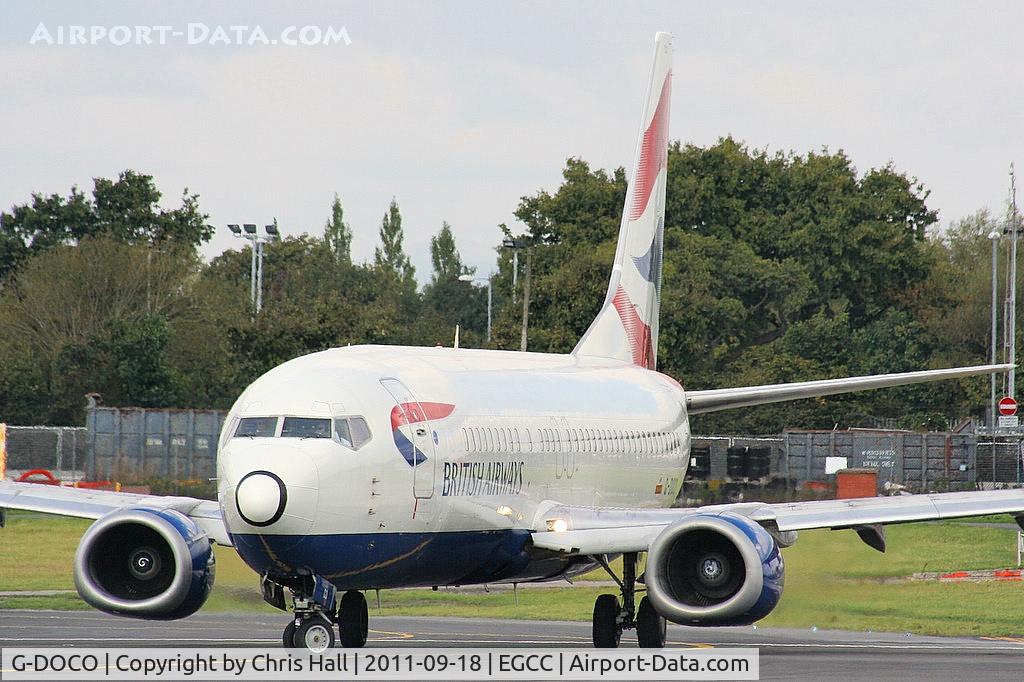 G-DOCO, 1992 Boeing 737-436 C/N 25849, British Airways