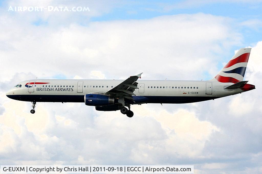 G-EUXM, 2007 Airbus A321-231 C/N 3290, British Airways