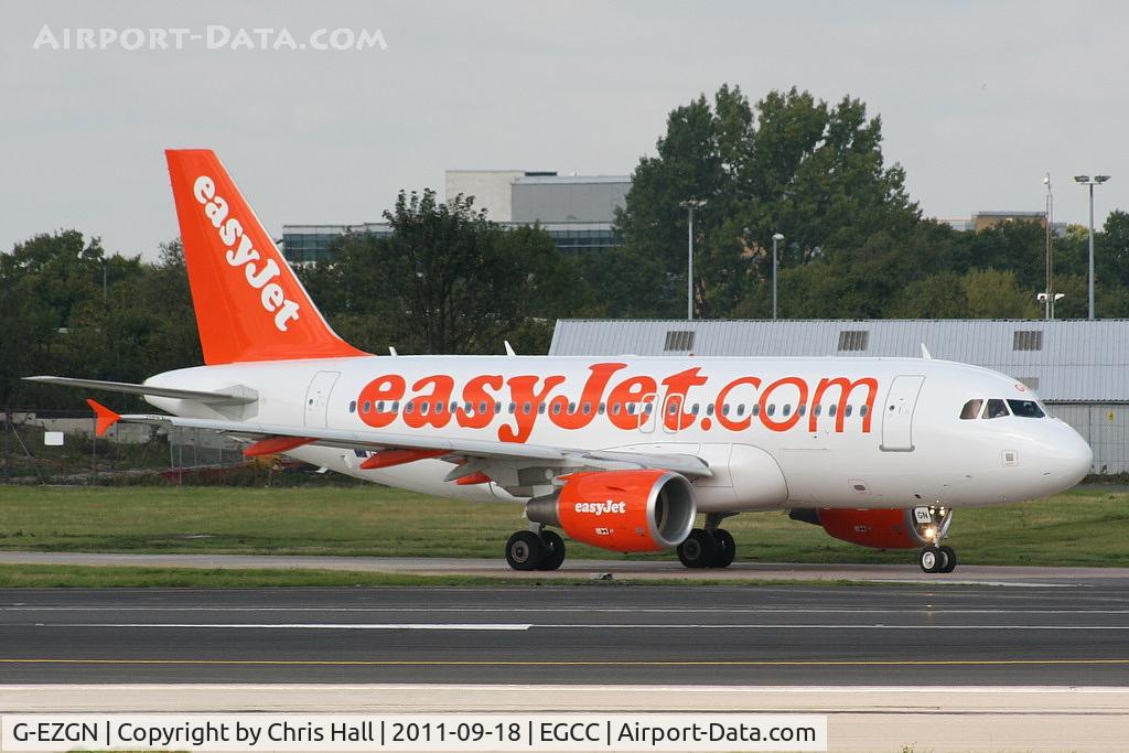 G-EZGN, 2011 Airbus A319-111 C/N 4781, easyJet