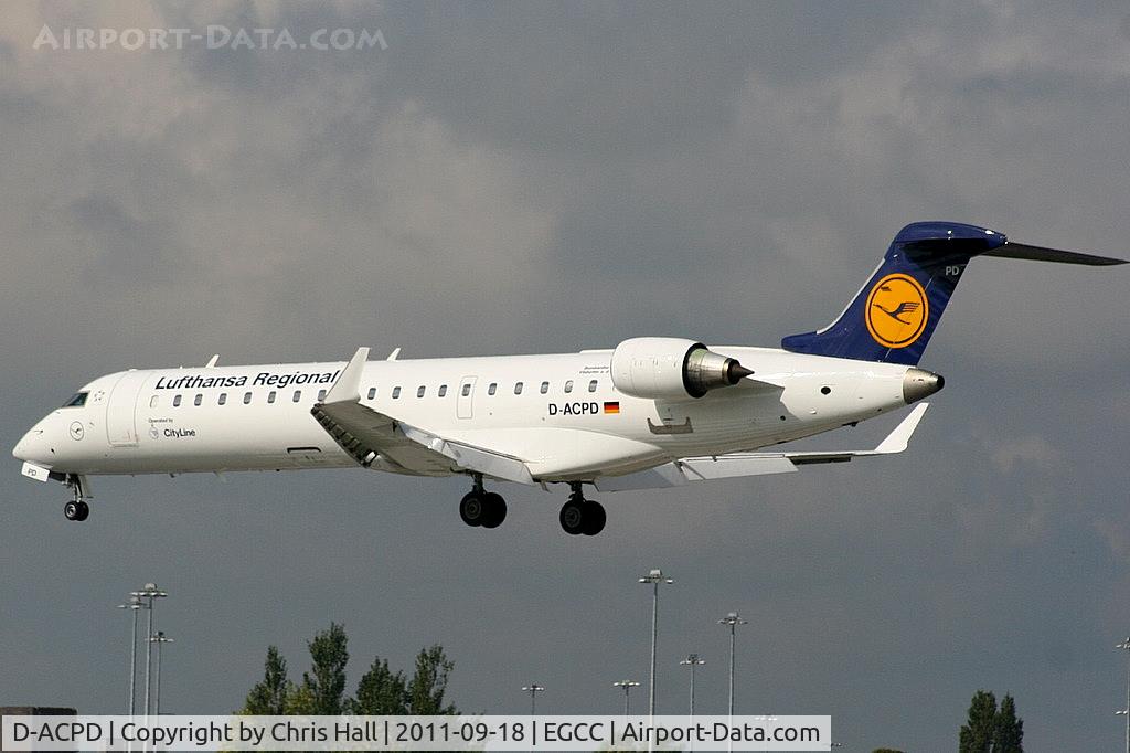 D-ACPD, 2001 Canadair CRJ-701ER (CL-600-2C10) Regional Jet C/N 10015, Lufthansa Regional
