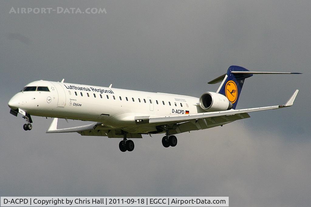 D-ACPD, 2001 Canadair CRJ-701ER (CL-600-2C10) Regional Jet C/N 10015, Lufthansa Regional