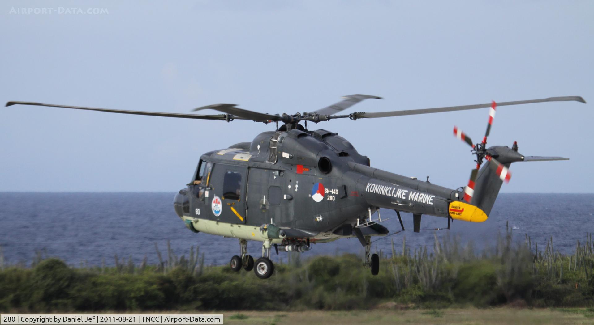 280, Westland SH-14D Lynx C/N 206, 280 at TNCC