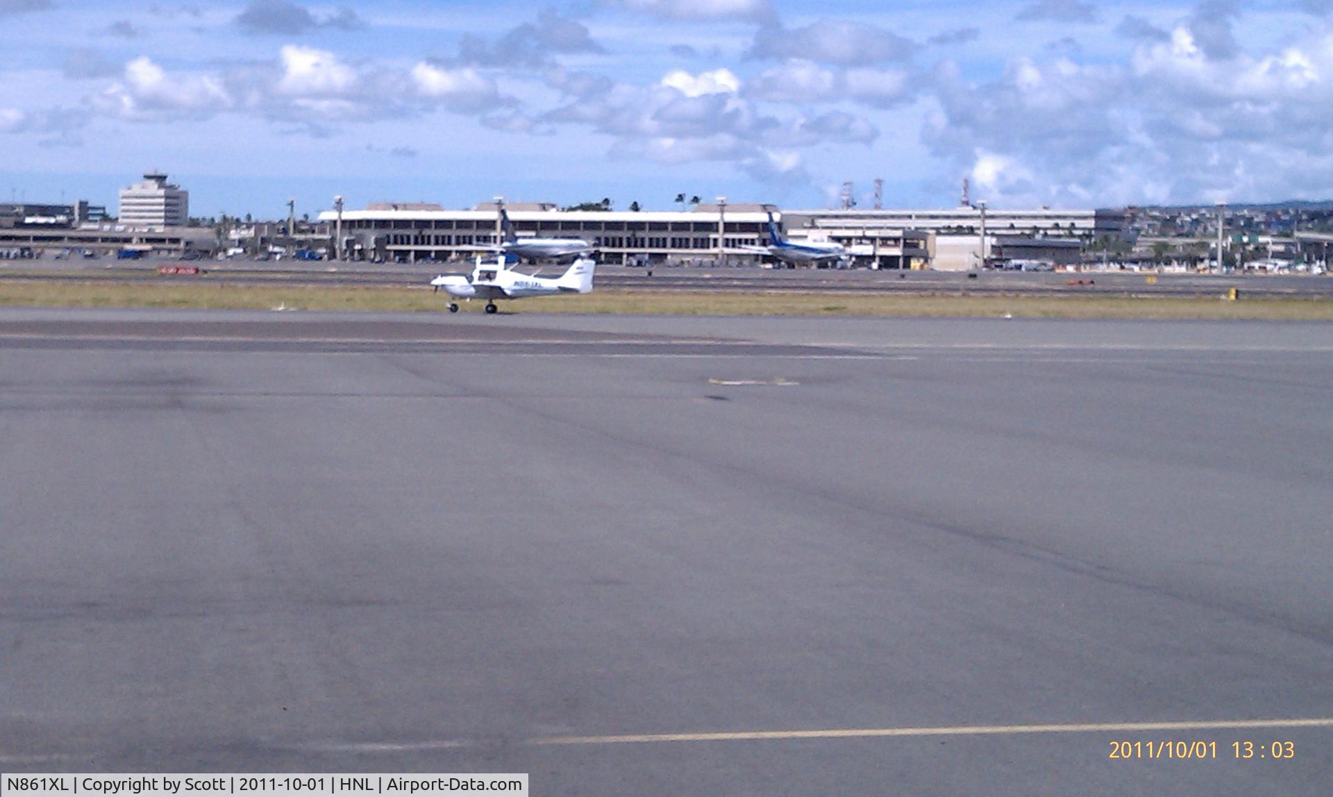 N861XL, 2007 Liberty XL-2 C/N 0049, Shot from a distance.