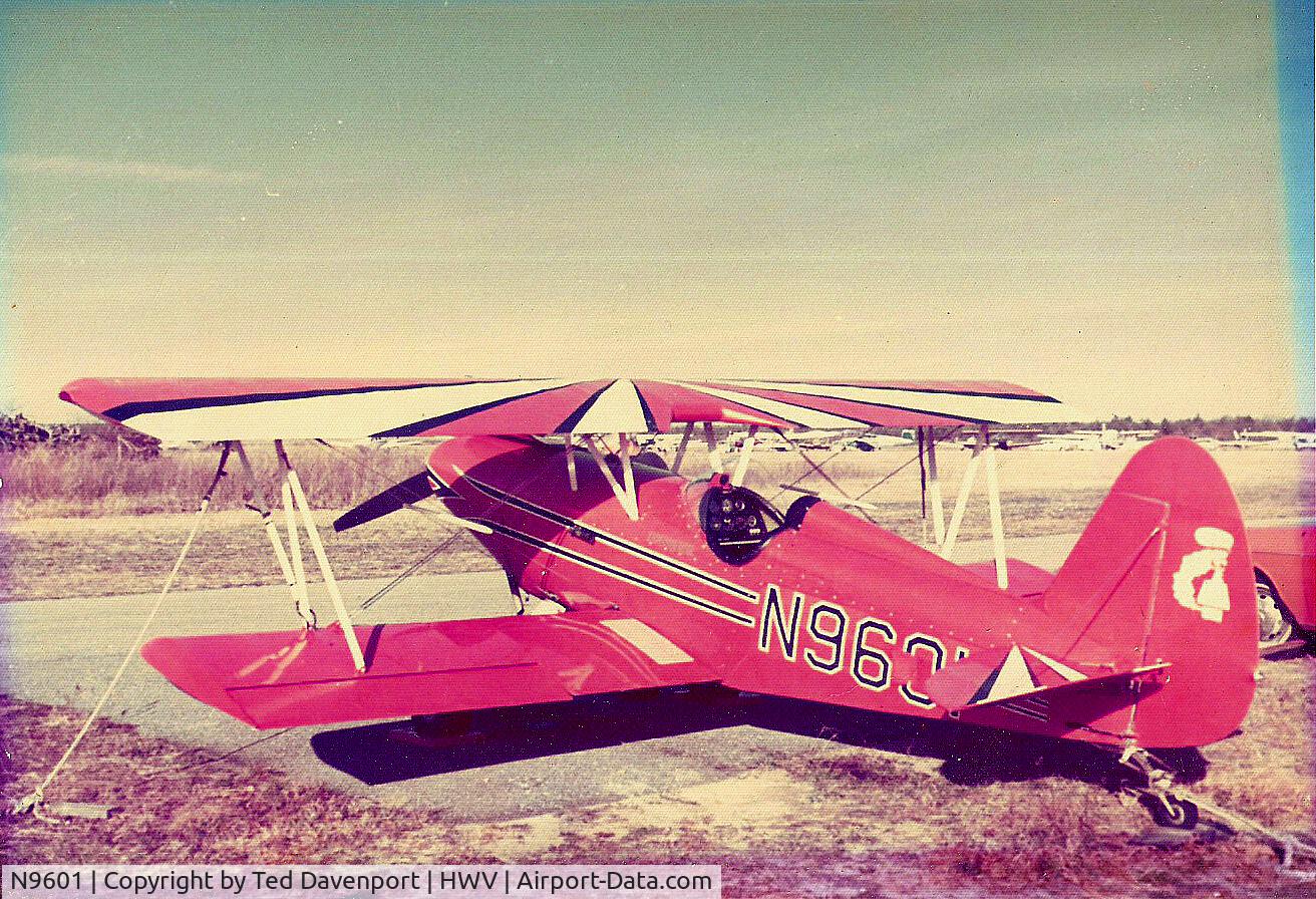 N9601, EAA Biplane C/N 1 (N9601), Biplane built by me and Joe Laterra.1971