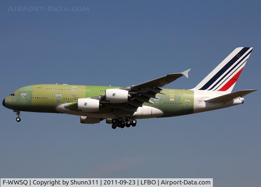 F-WWSQ, 2011 Airbus A380-861 C/N 067, C/n 0067 - For Air France F-HPJG