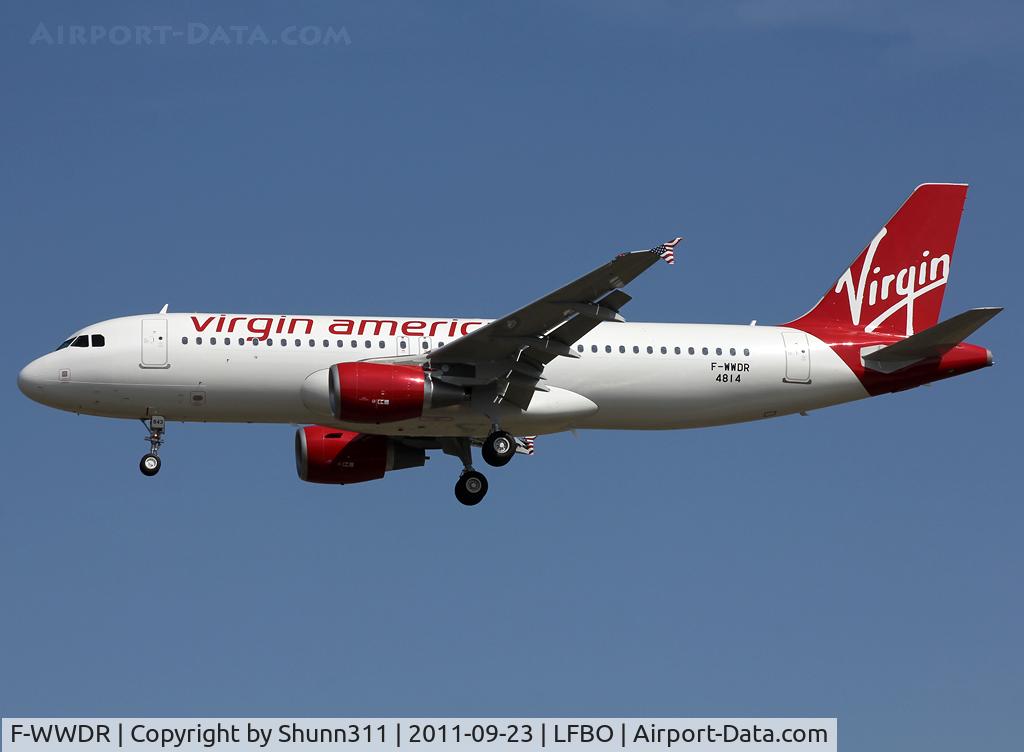 F-WWDR, 2011 Airbus A320-214 C/N 4814, C/n 4814 - To be N843VA