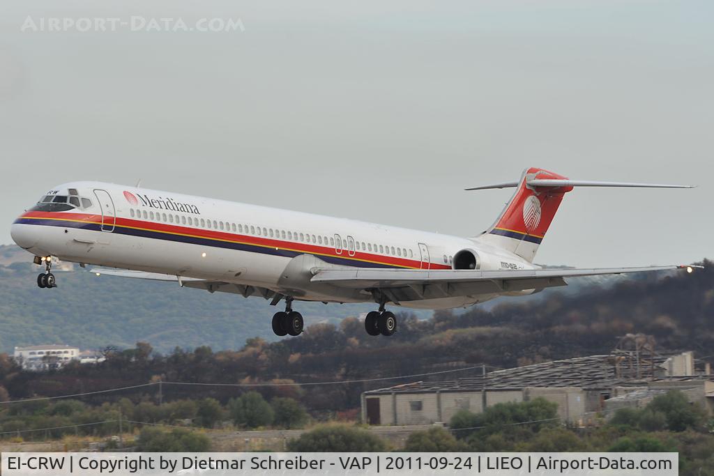 EI-CRW, 1991 McDonnell Douglas MD-83 (DC-9-83) C/N 49951, Meridiana MD80