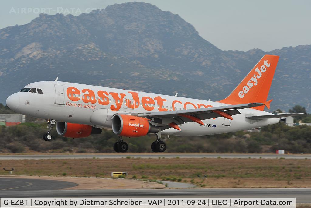 G-EZBT, 2007 Airbus A319-111 C/N 3090, Easyjet Airbus 319