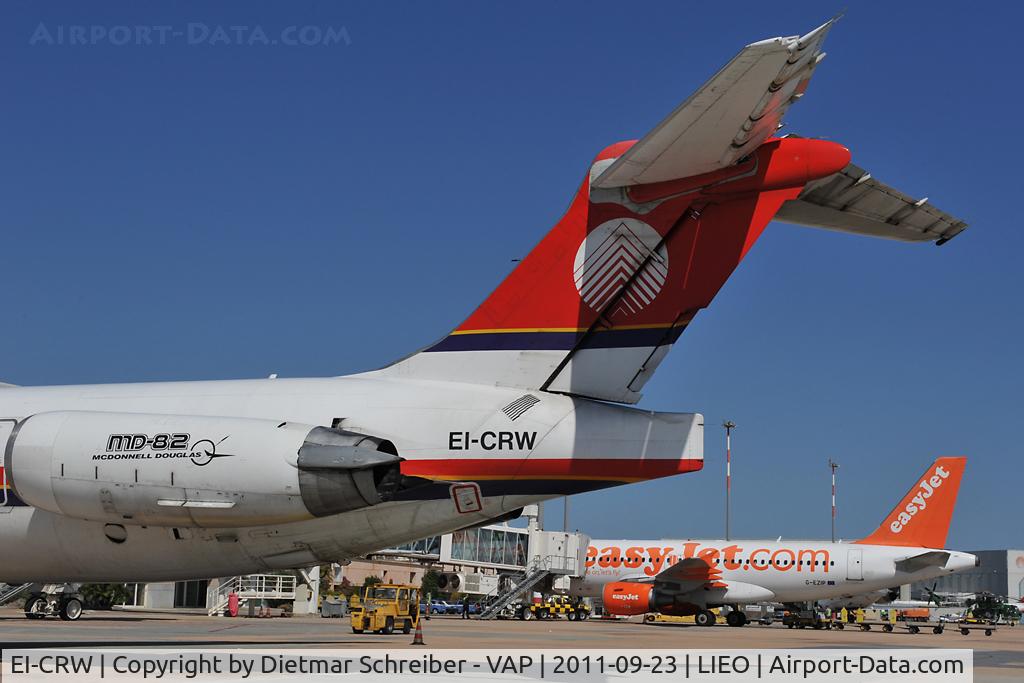 EI-CRW, 1991 McDonnell Douglas MD-83 (DC-9-83) C/N 49951, Meridiana MD80