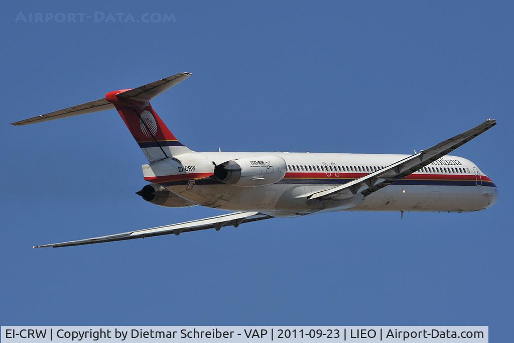 EI-CRW, 1991 McDonnell Douglas MD-83 (DC-9-83) C/N 49951, Meridiana MD80