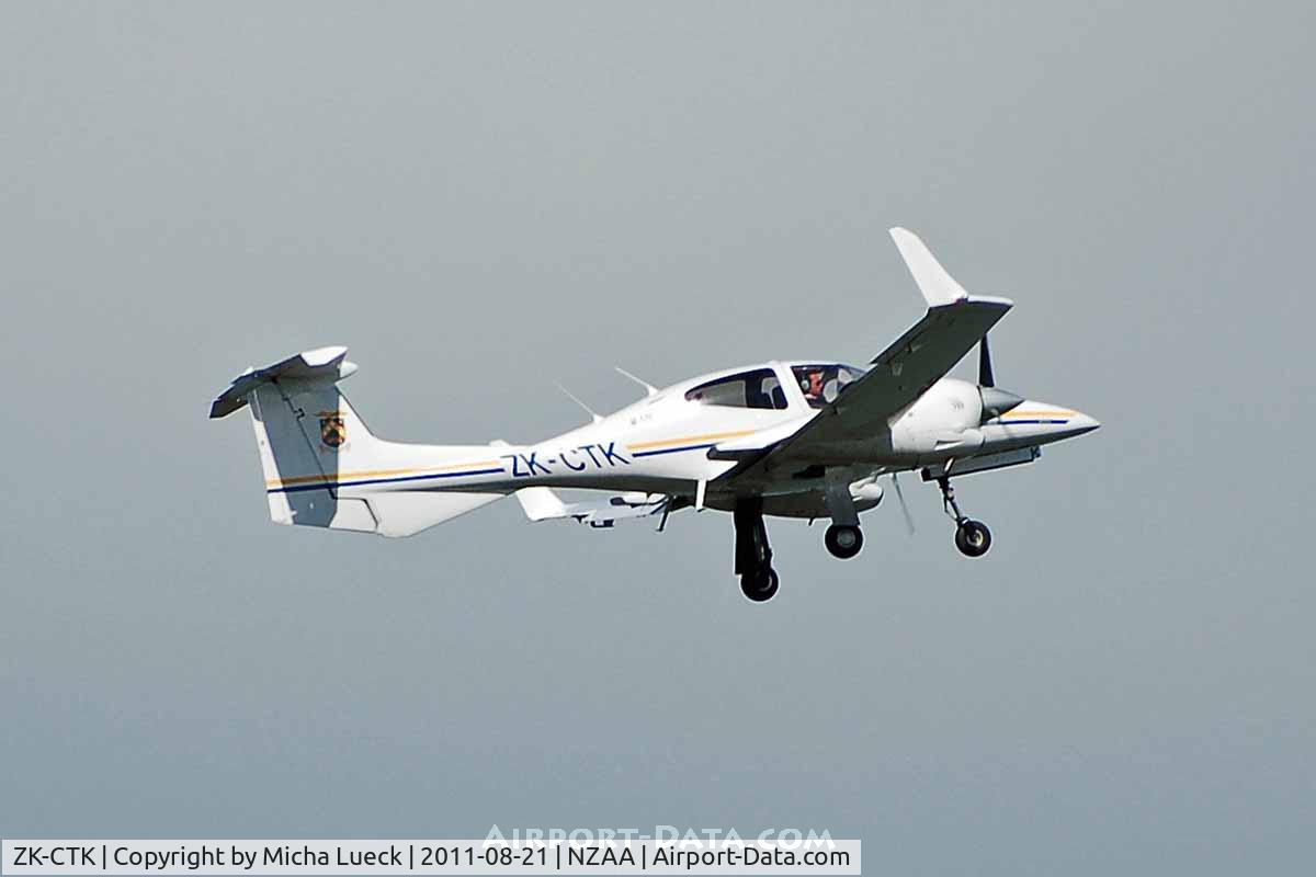 ZK-CTK, 2006 Diamond DA-42 Twin Star C/N 42.103, At Auckland