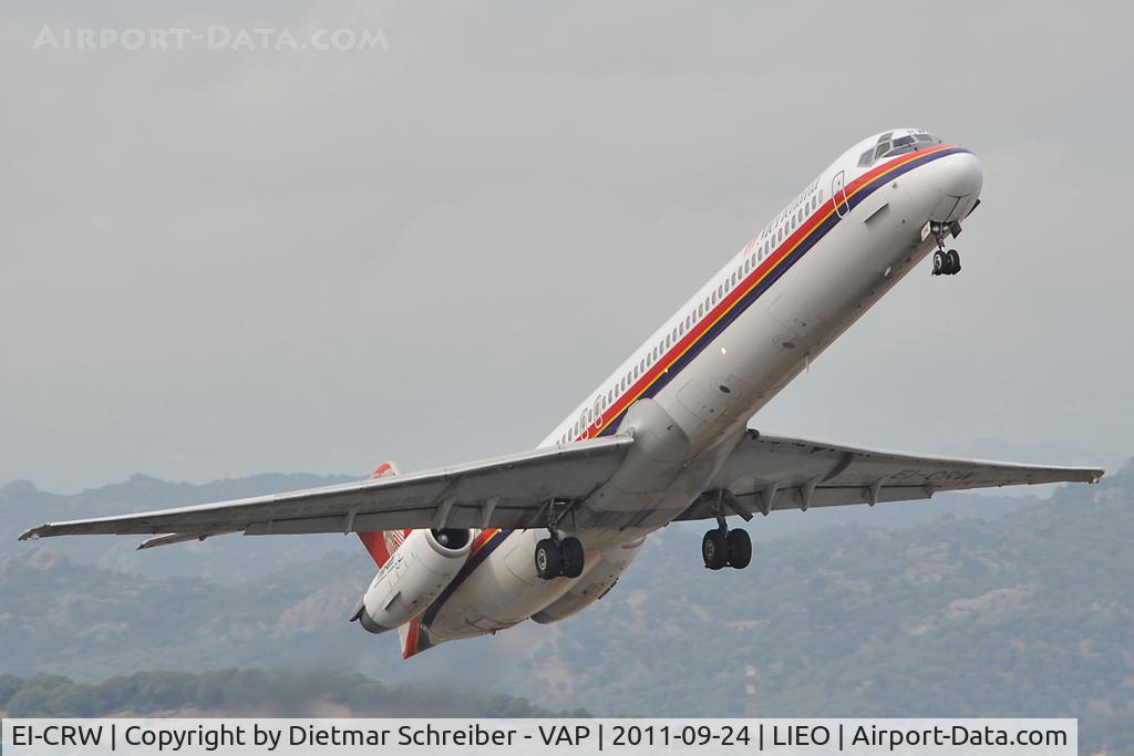 EI-CRW, 1991 McDonnell Douglas MD-83 (DC-9-83) C/N 49951, Meridiana MD80