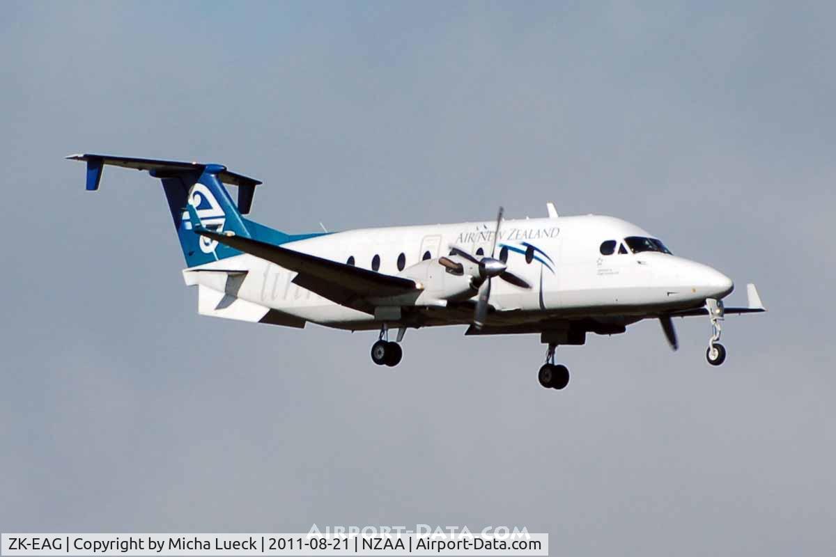 ZK-EAG, 2002 Raytheon Aircraft Company 1900D C/N UE-430, At Auckland