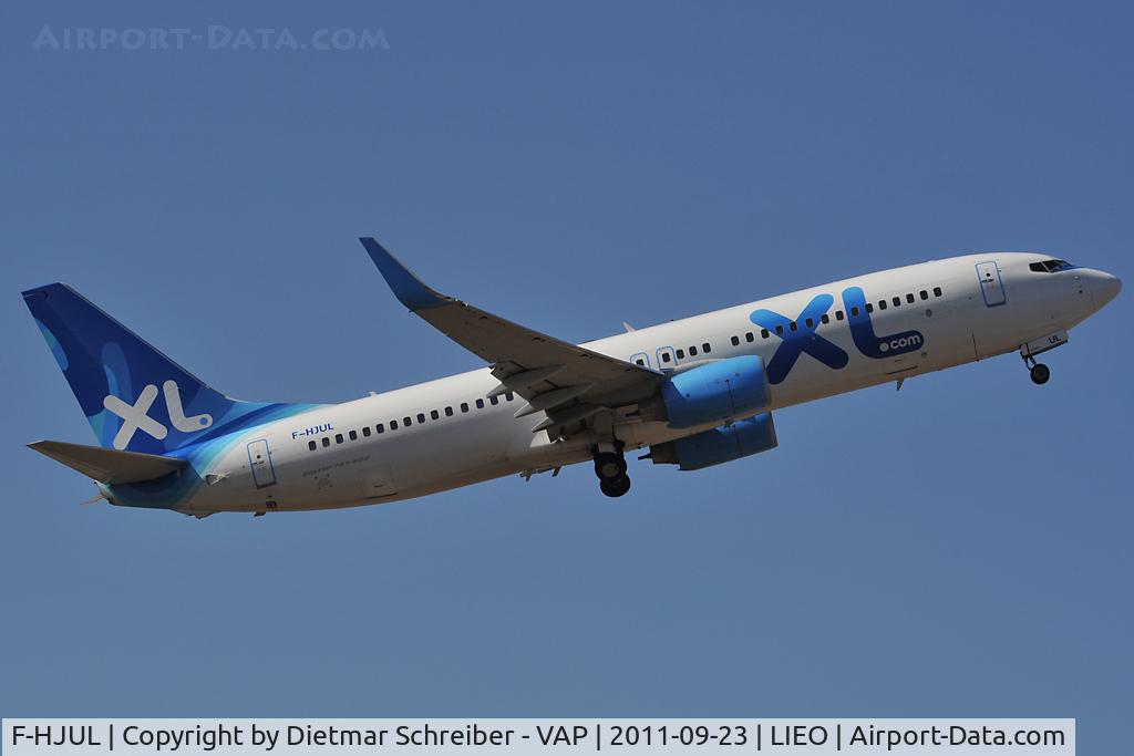 F-HJUL, 2011 Boeing 737-8Q8 C/N 38819, XL France Boeing 737-800