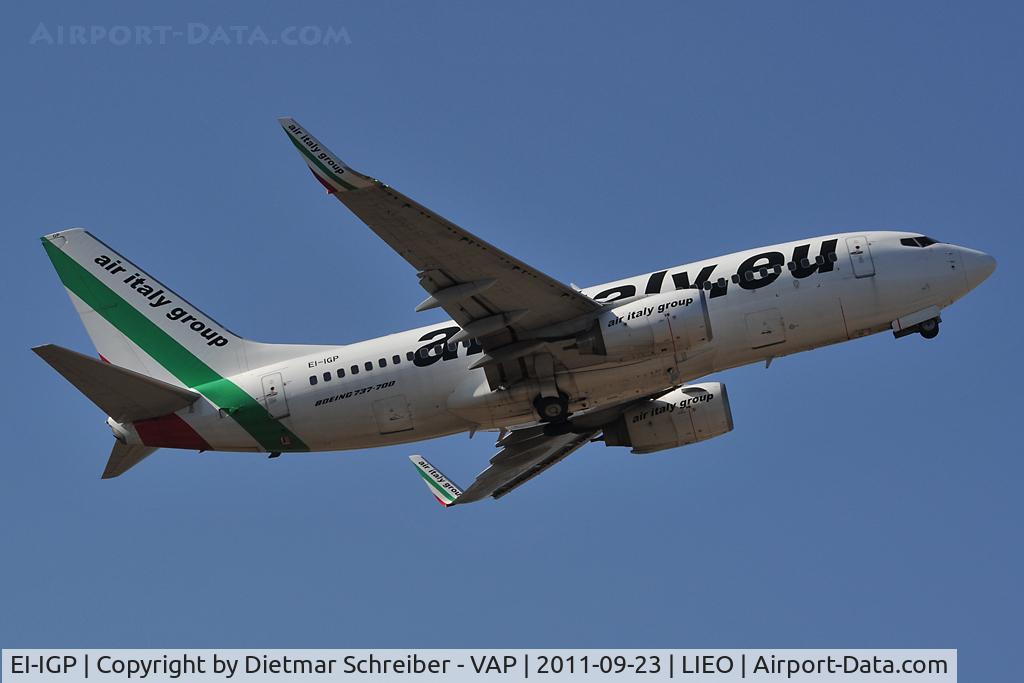 EI-IGP, 2008 Boeing 737-7GL C/N 37233, Air Italy Boeing 737-700