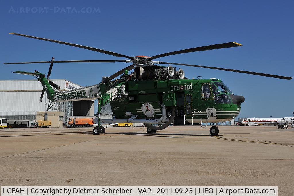 I-CFAH, 1969 Sikorsky S-64F Skycrane C/N 64-089, Sikorsky S64