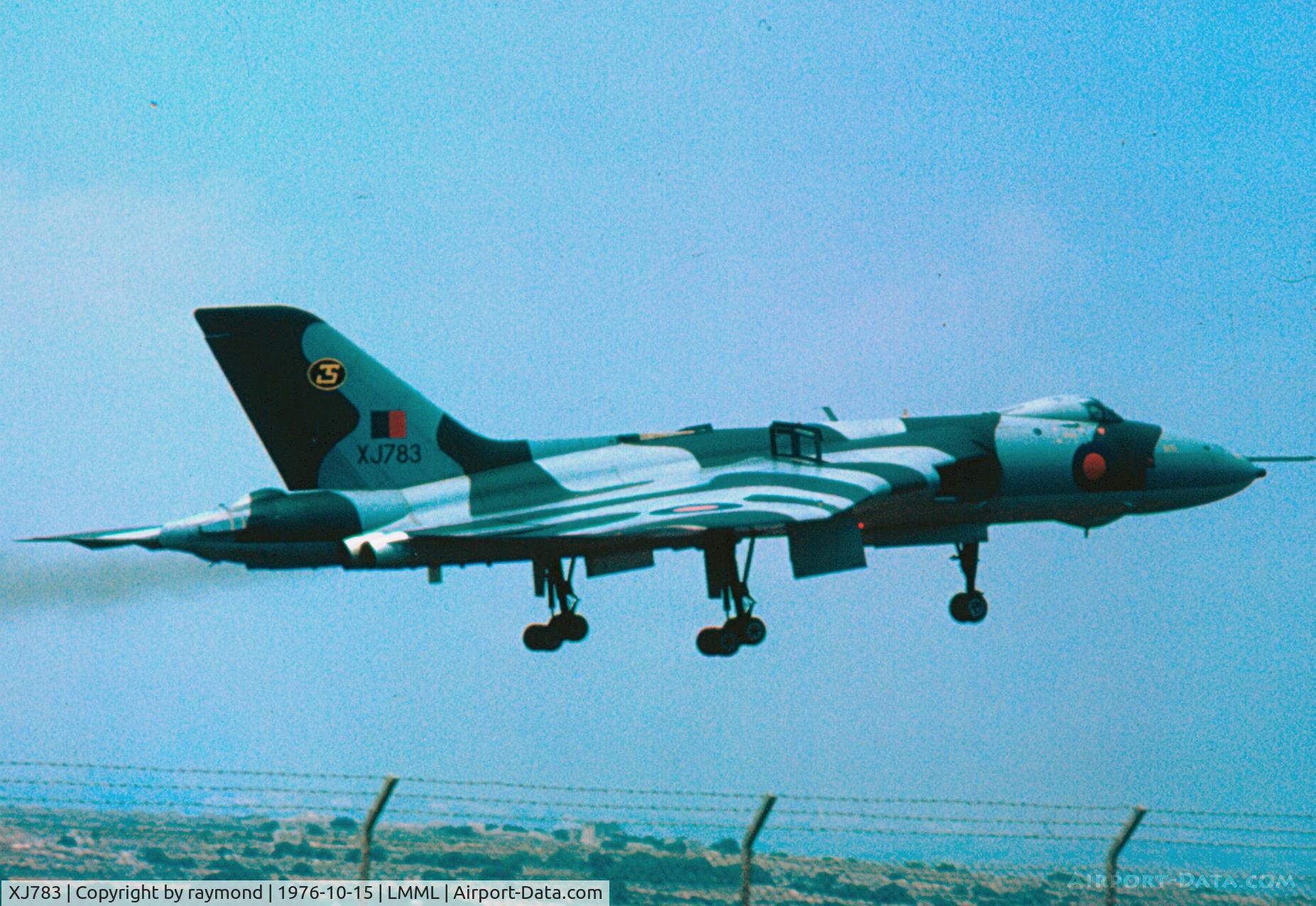 XJ783, 1961 Avro Vulcan B.2 C/N Set 21, Vulcan XJ783 35Sqd RAF