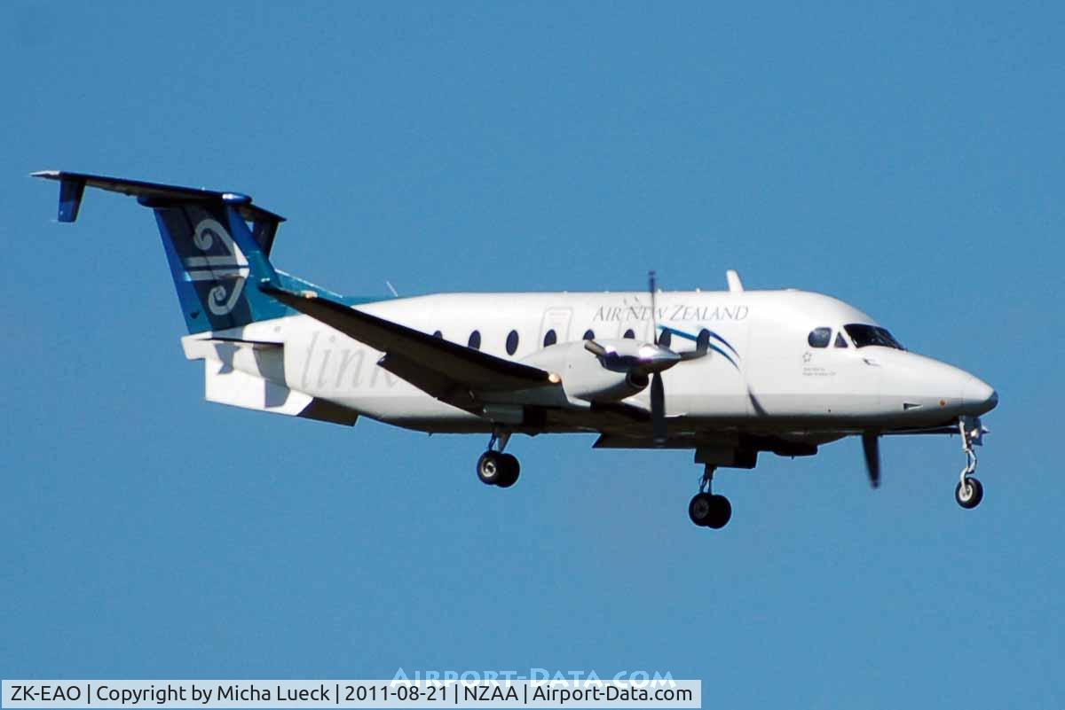 ZK-EAO, 2002 Raytheon 1900D C/N UE-438, At Auckland
