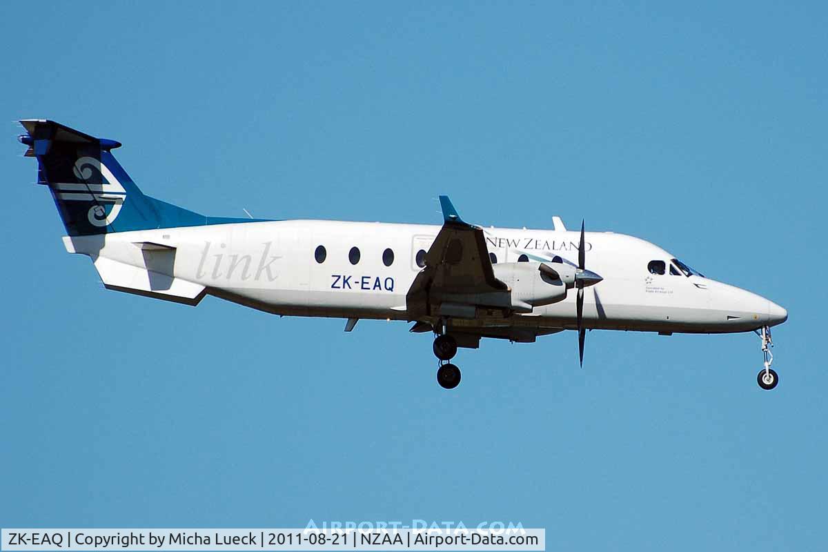 ZK-EAQ, 2007 Raytheon Aircraft Company 1900D C/N UE-363, At Auckland