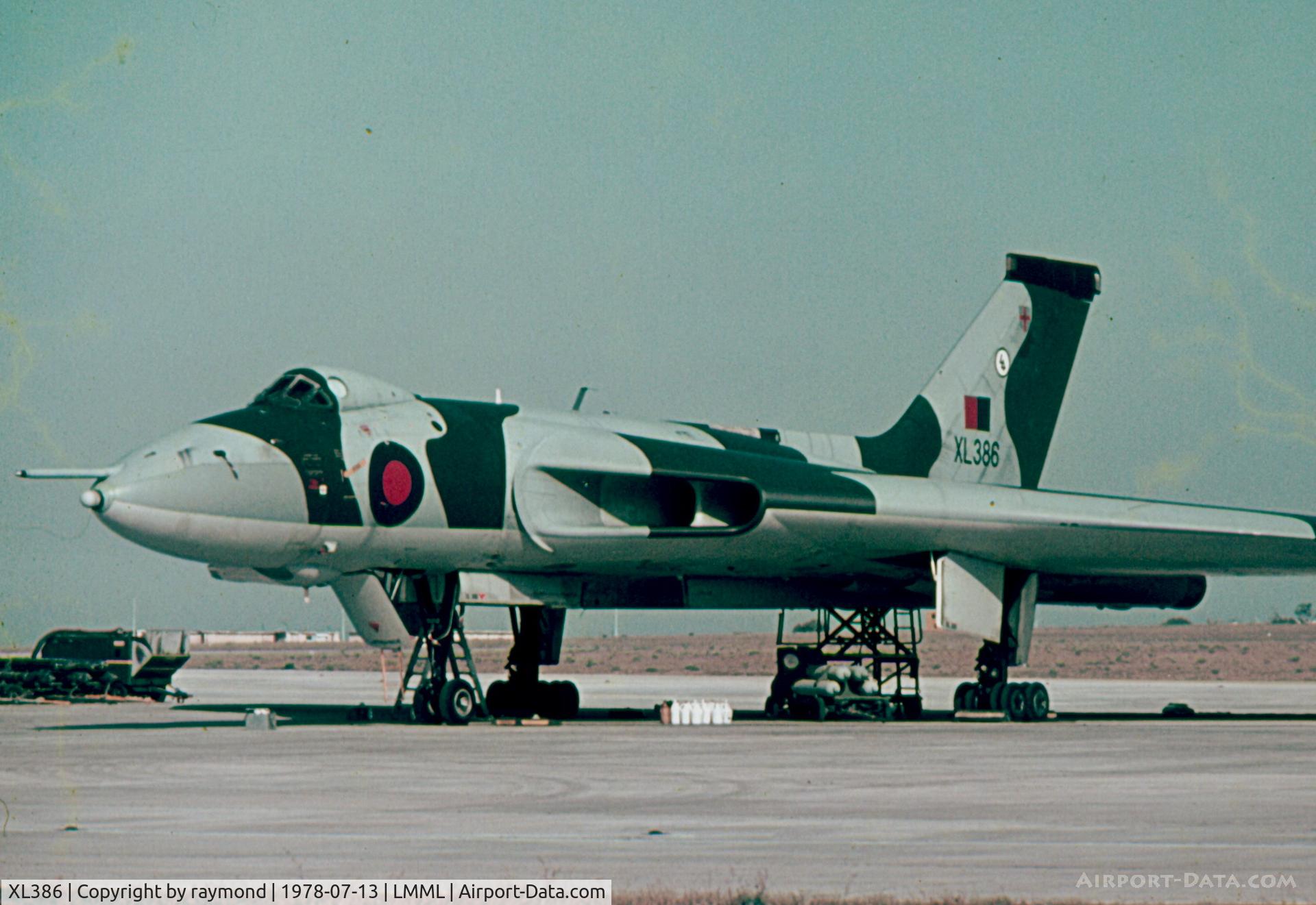 XL386, 1962 Avro Vulcan B.2 C/N Set 36, Vulcan XL386 44Sqd RAF