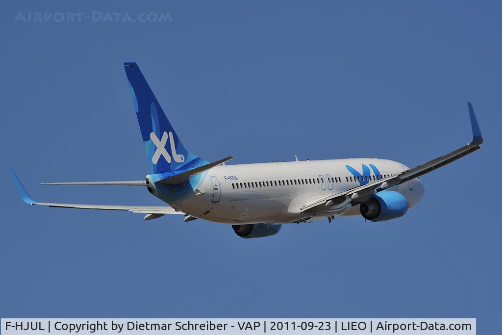 F-HJUL, 2011 Boeing 737-8Q8 C/N 38819, XL France Boeing 737-800
