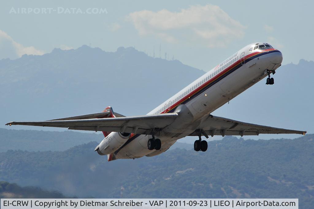 EI-CRW, 1991 McDonnell Douglas MD-83 (DC-9-83) C/N 49951, Meridiana MD80