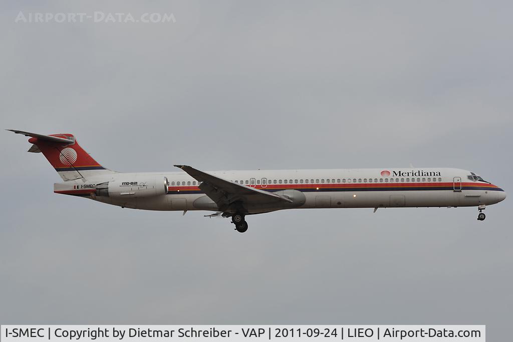 I-SMEC, 1991 McDonnell Douglas MD-83 (DC-9-83) C/N 49785, Meridiana MD80